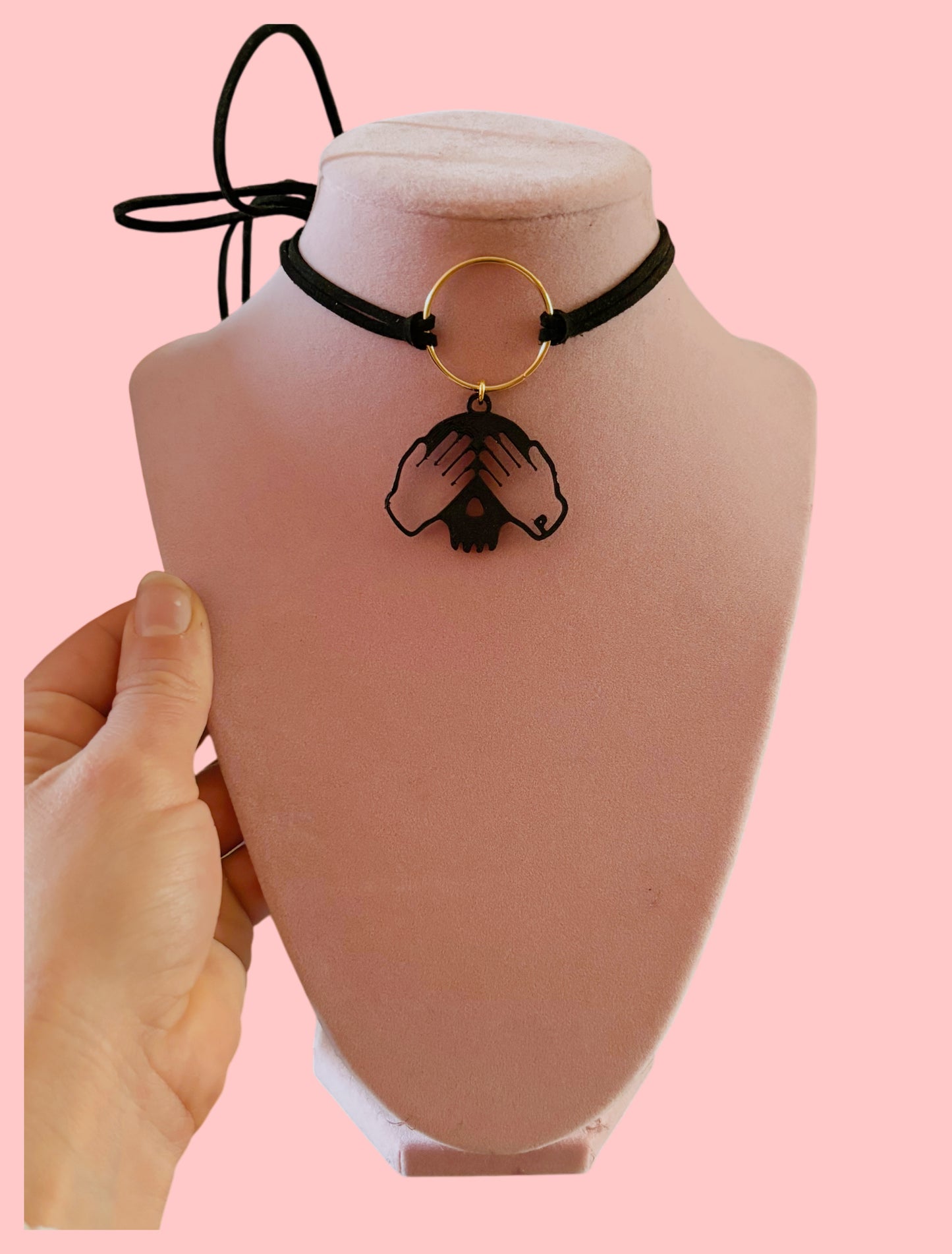 Customizable artist inspired tie back chokers!