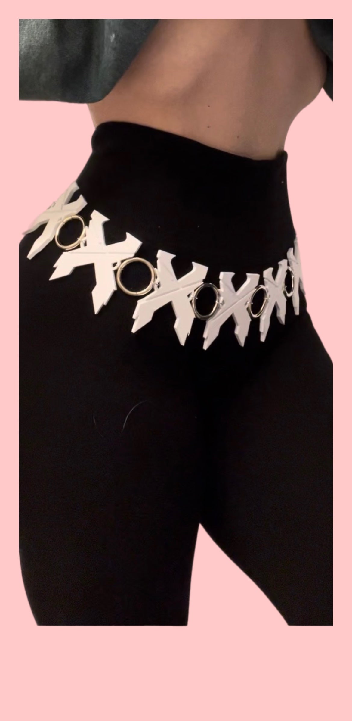 Excision inspired 3d printed metal ring bel