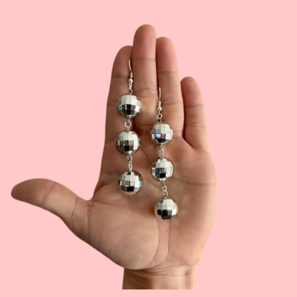 Disco diva dangle earrings