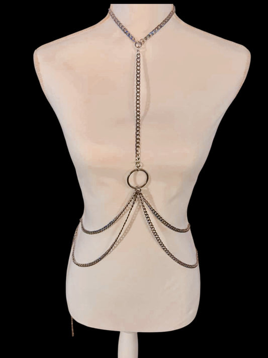 Stainless steel body chain