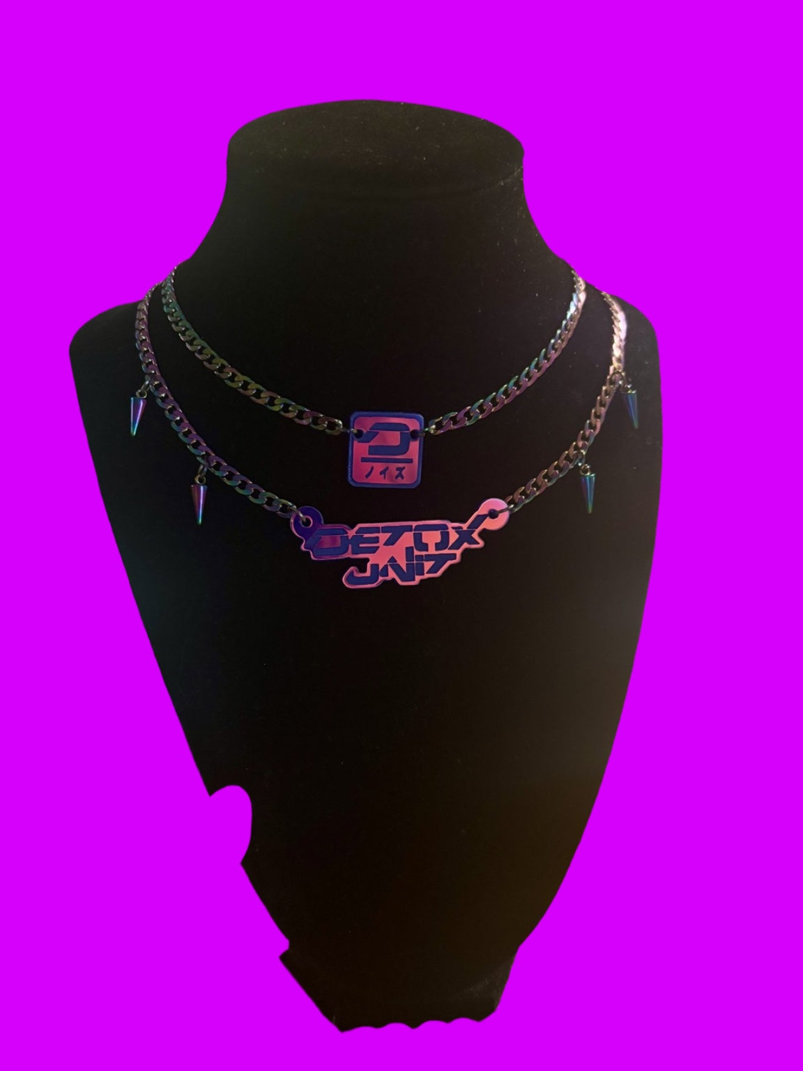 Detox unit stainless steel stack