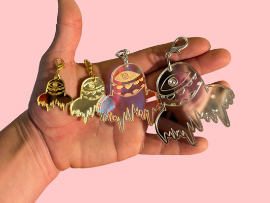 Customizable Subtronics inspired acrylic charms
