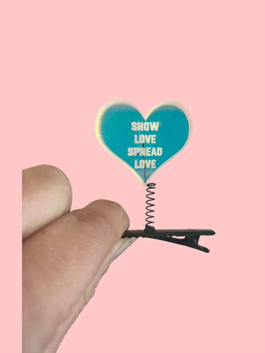 Show love spread love sprout clips!