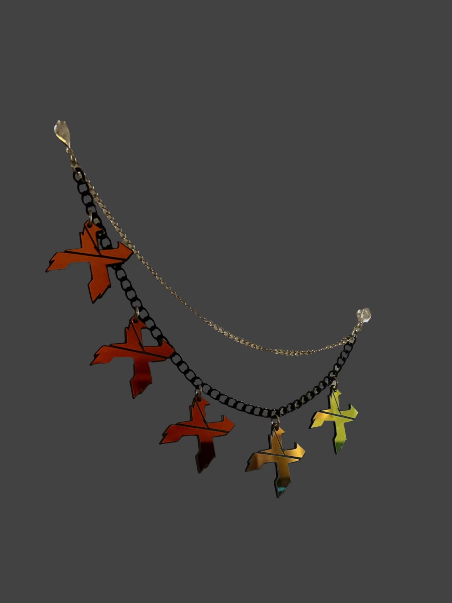 Customizable midnight holographic chain