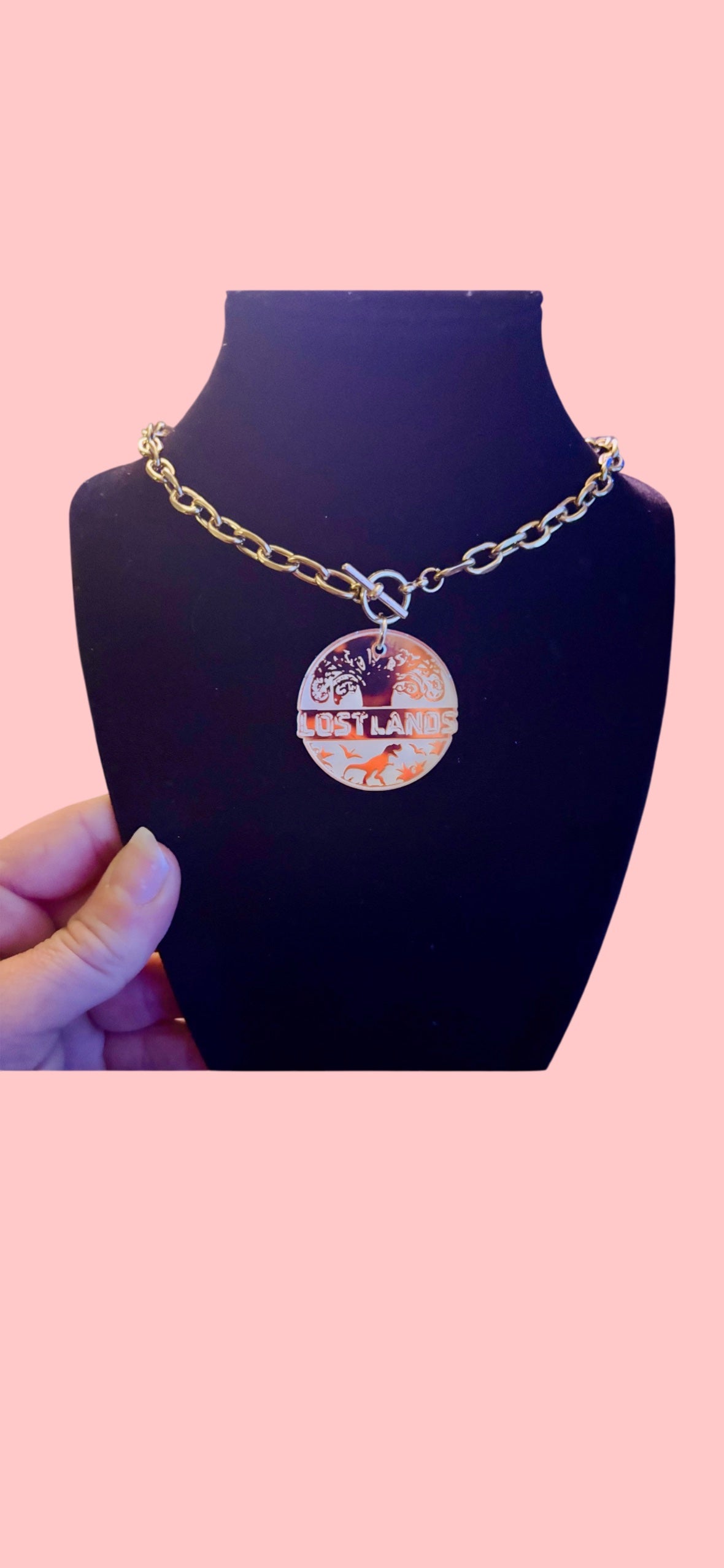 LL insp Tiff & co style necklace