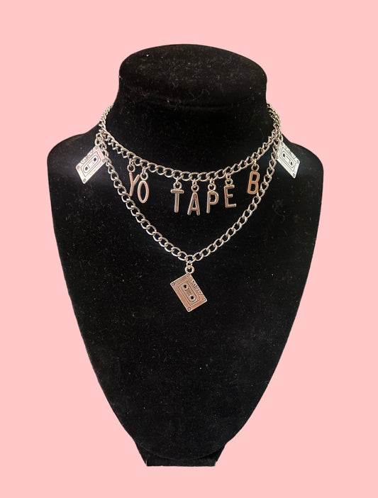 Tape B inspired necklace