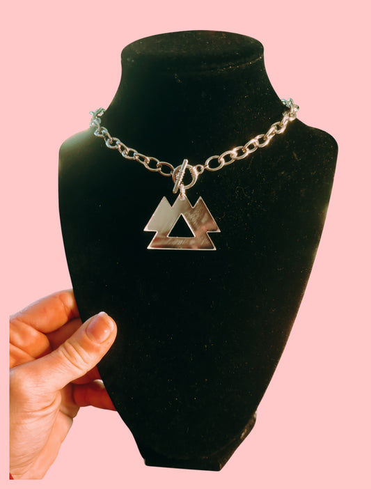 Customizable Tiff & Co style stainless steel artist necklaces