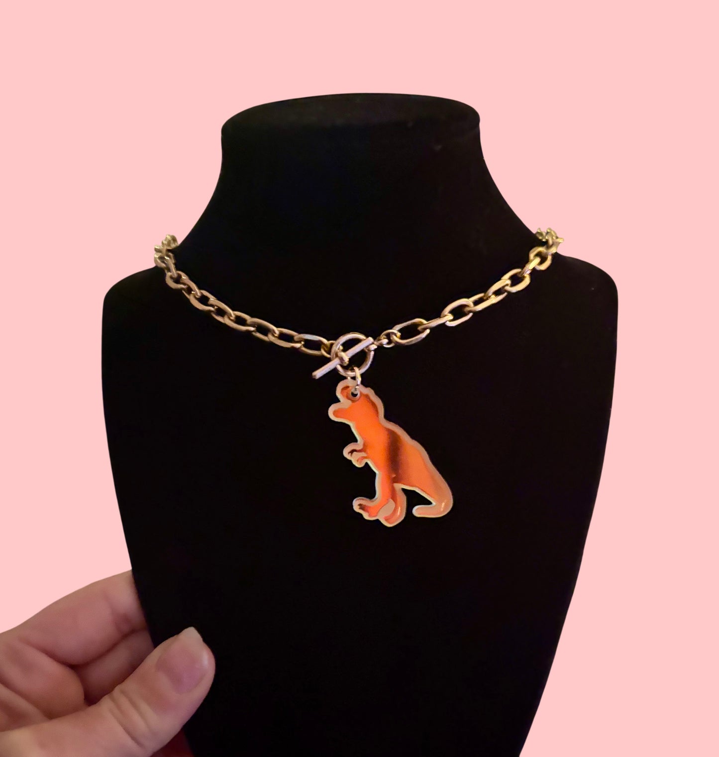 Customizable Tiff & Co style stainless steel artist necklaces