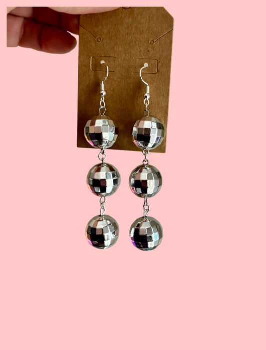 Disco diva dangle earrings