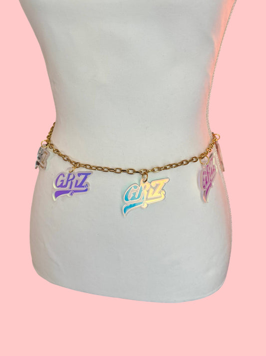 Griz inspired customizable chain belt!