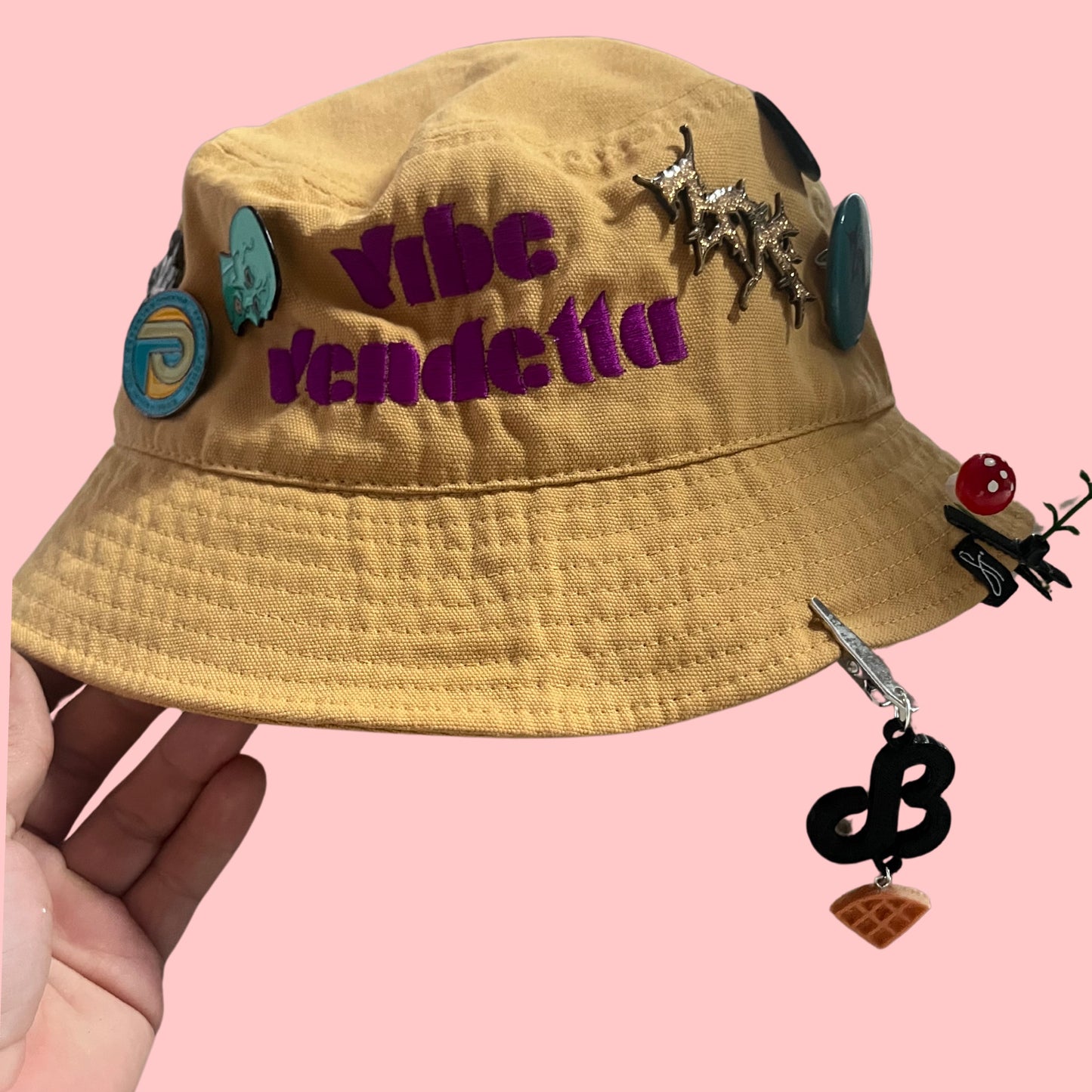 Daily bread inspired hat charms! Clouds and breads!