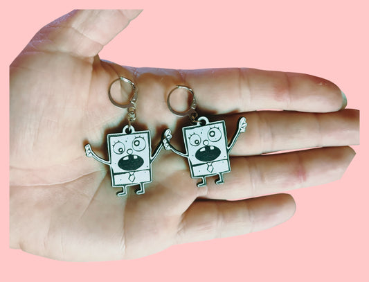 MEHOY MINOY acrylic earrings