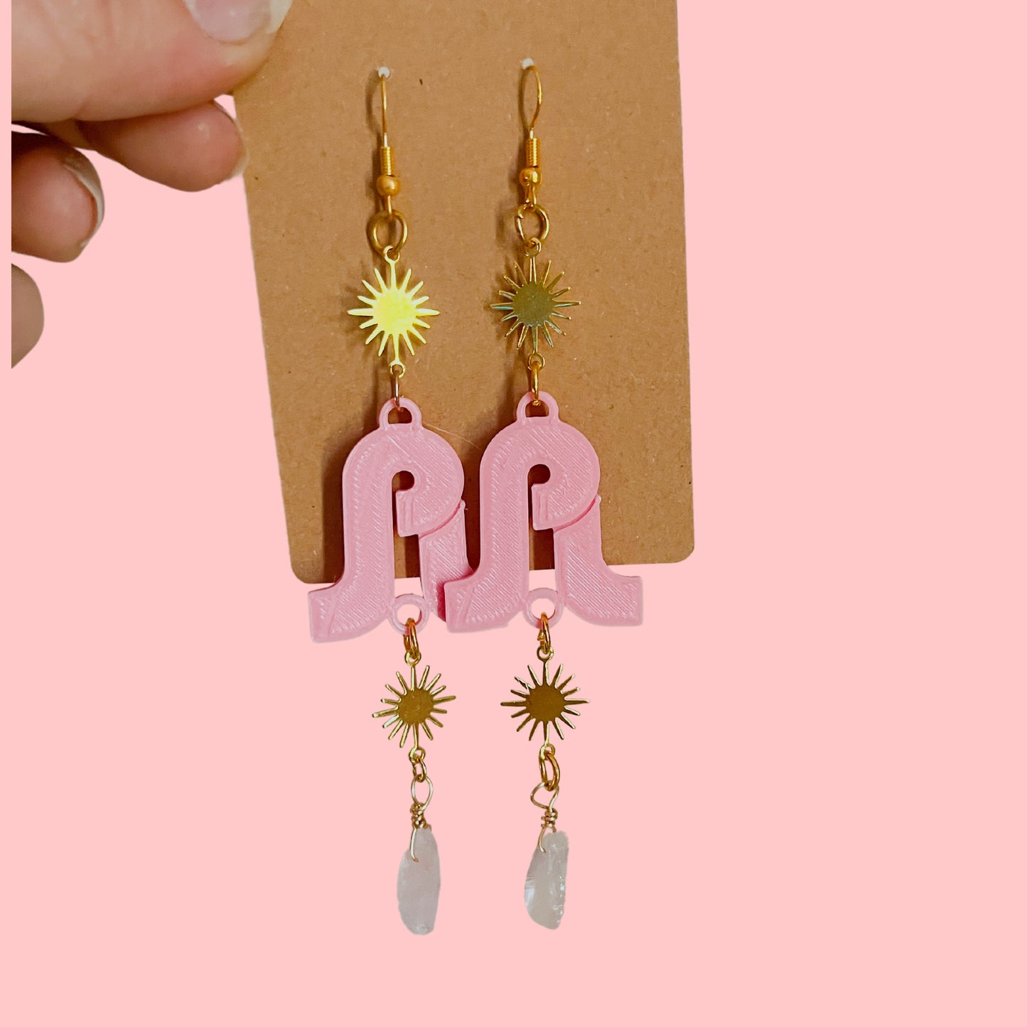 Pretty lights inspired sparkle crystal dangle earrings