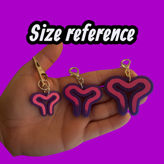 THE ONE holographic acrylic earrings