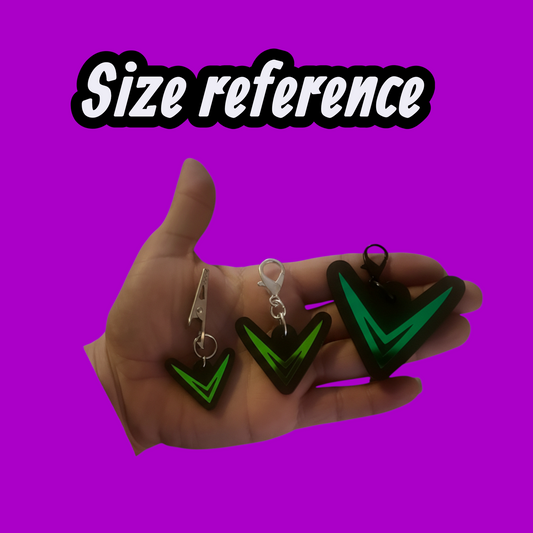 The Green Lab holographic acrylic earrings