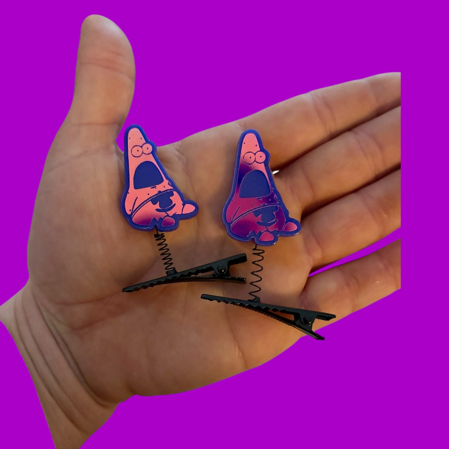 SURPRISED holographic sprouts