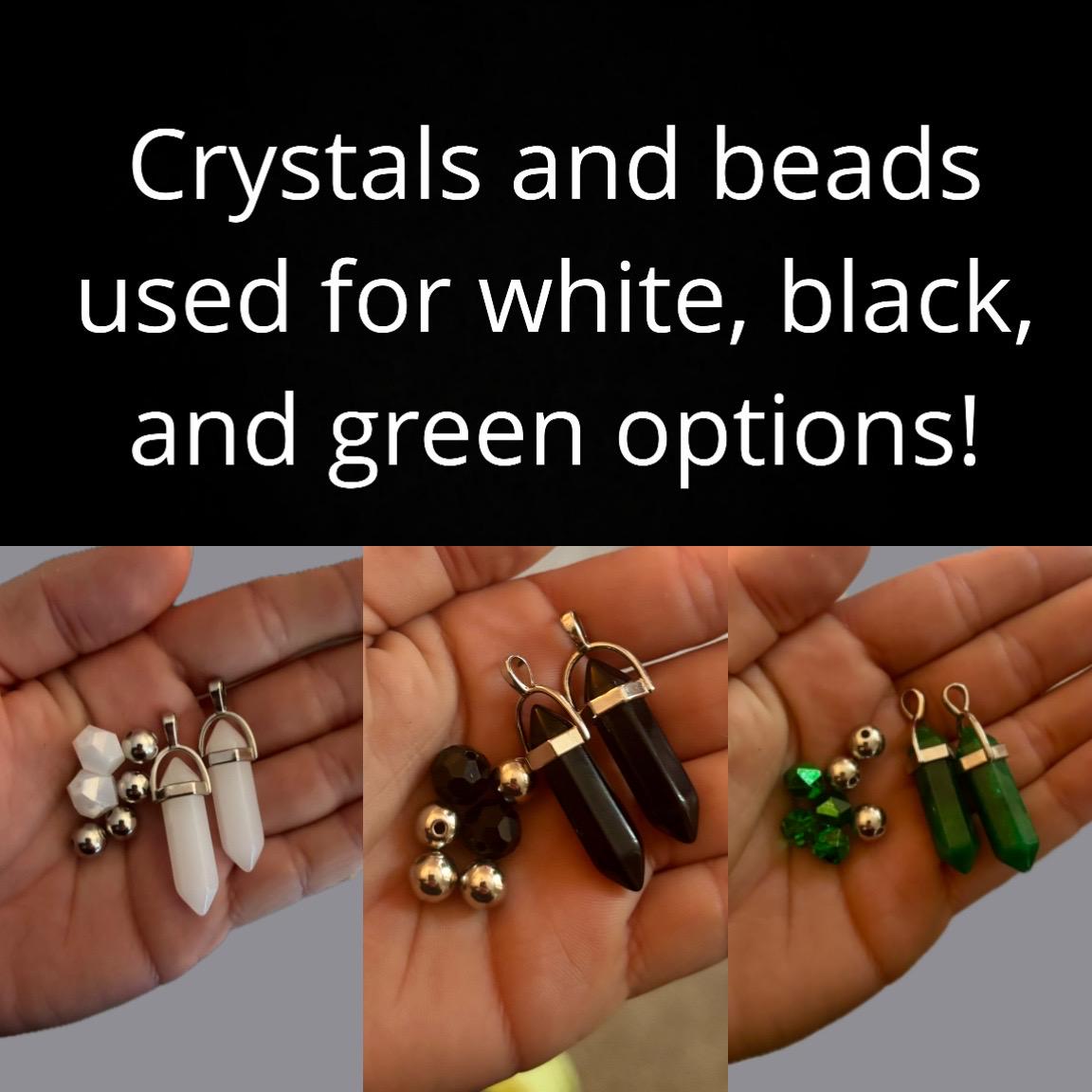 Stainless steel crystal waist stack