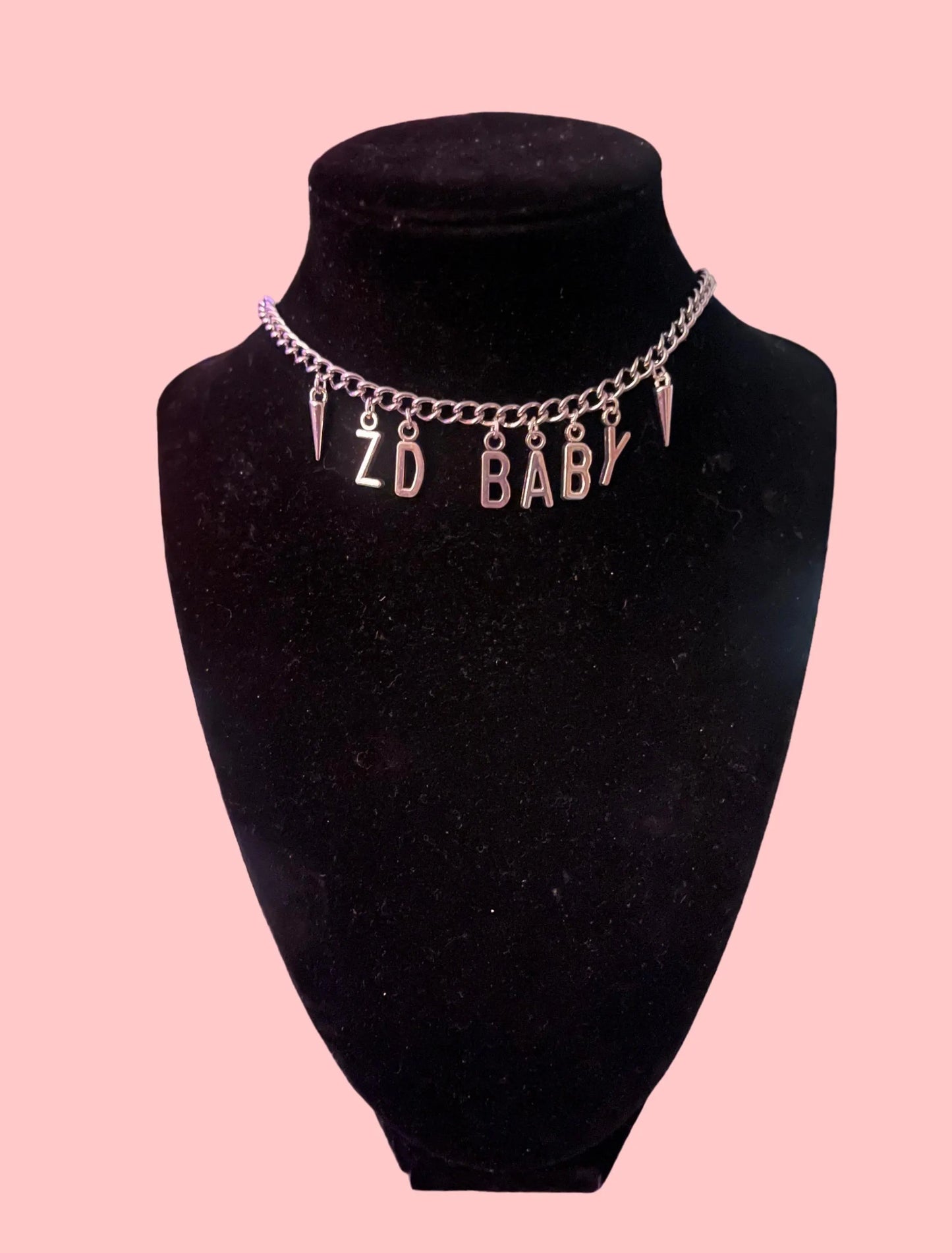 Zeds dead inspired word necklaces