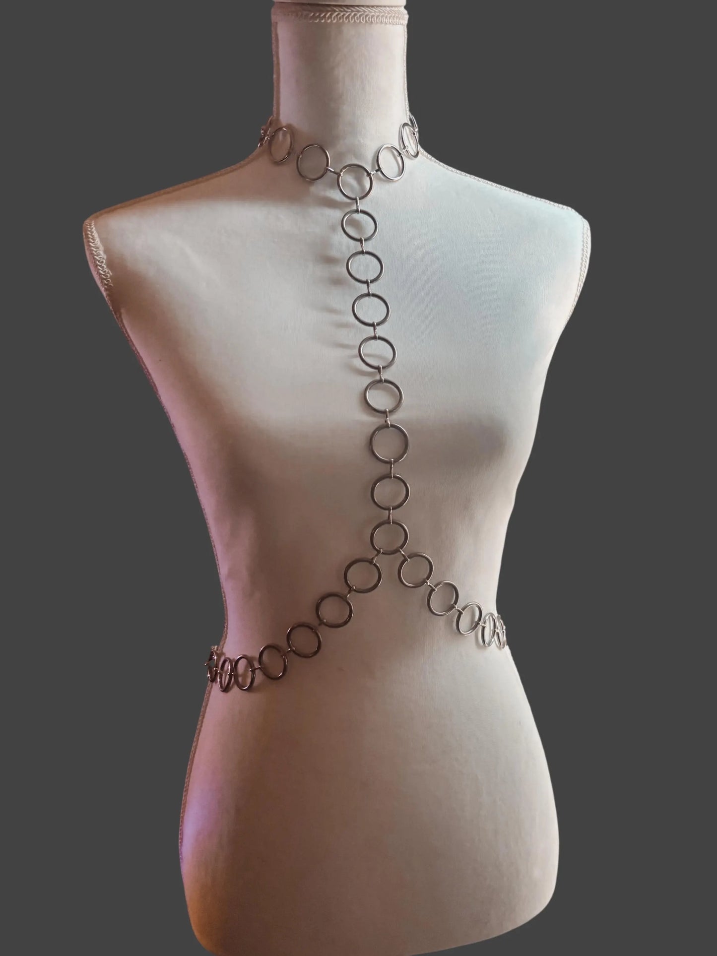 Stainless steel o ring body chain