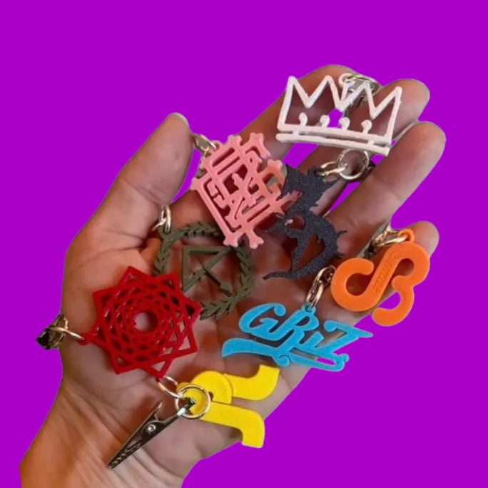 3d printed custom hat charms