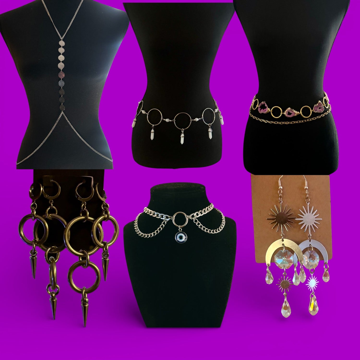 Everyday Accessories & Jewelry (no 3d prints or acrylic)
