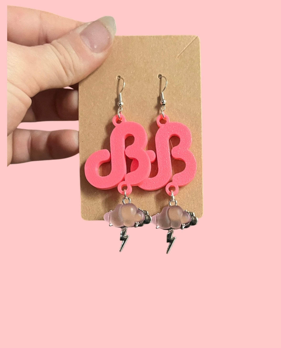 Daily bread inspired charm earrings! Clouds and breads!
