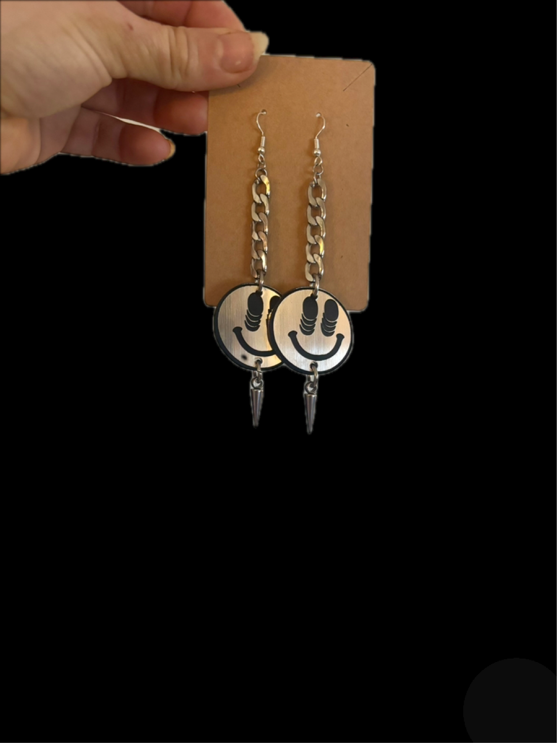 G Jones inspired chain link earrings