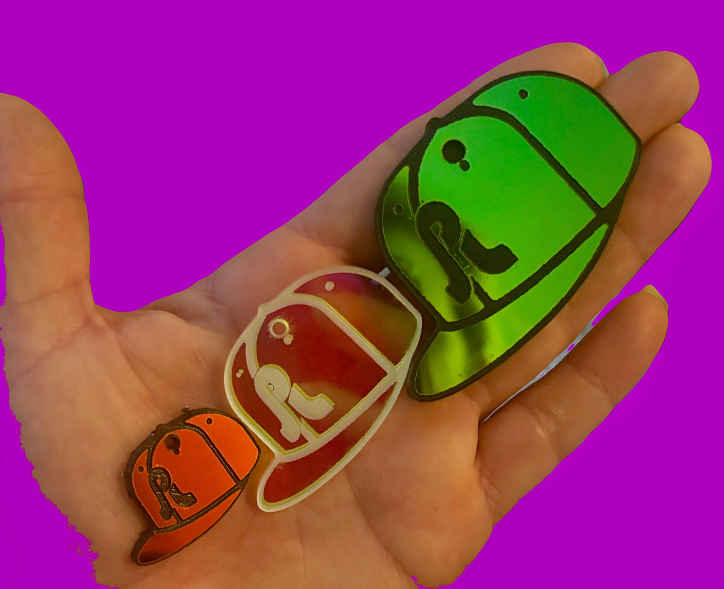 Customizable Pretty Lights inspired acrylic charms