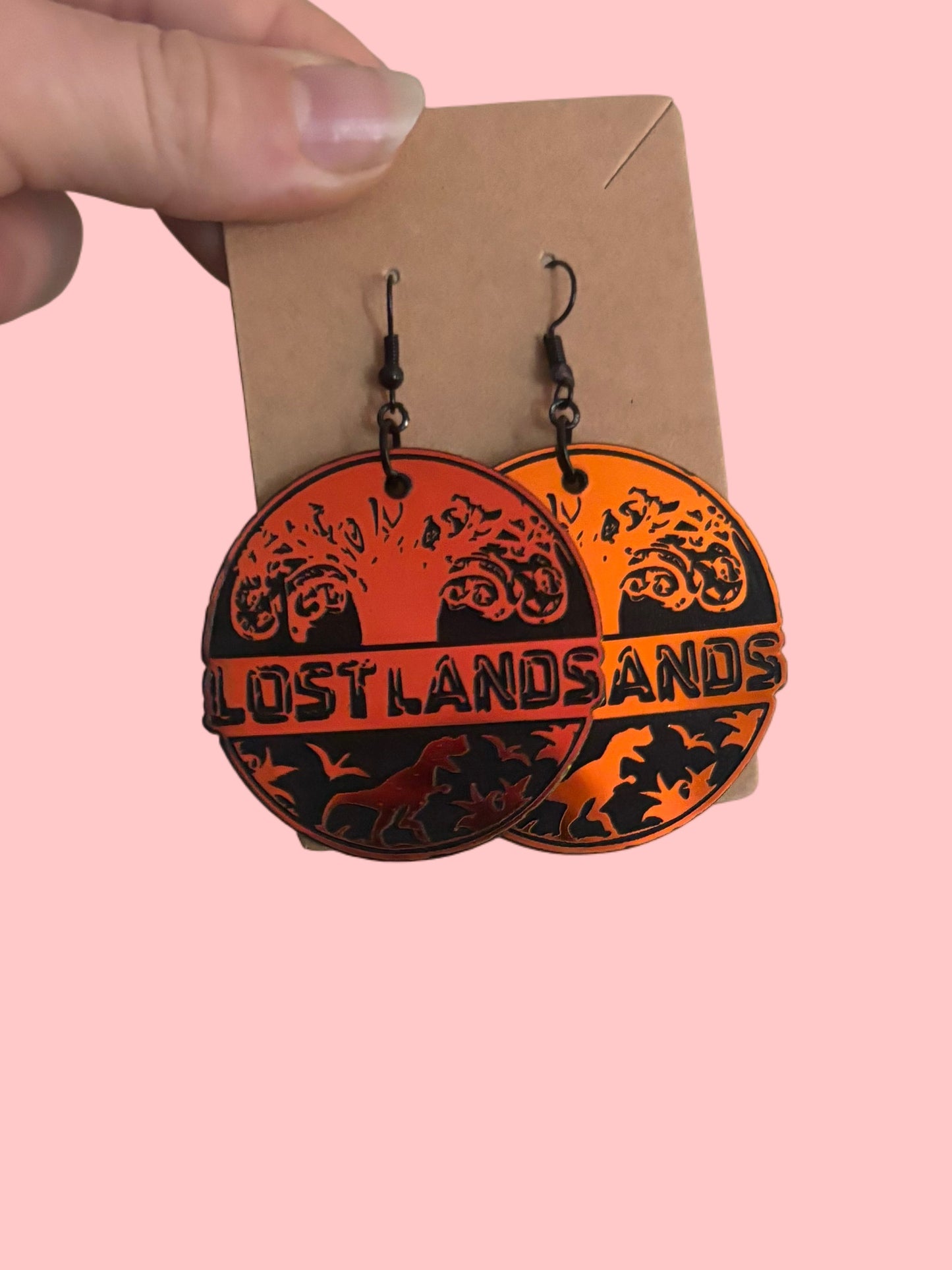 LL insp holographic earrings