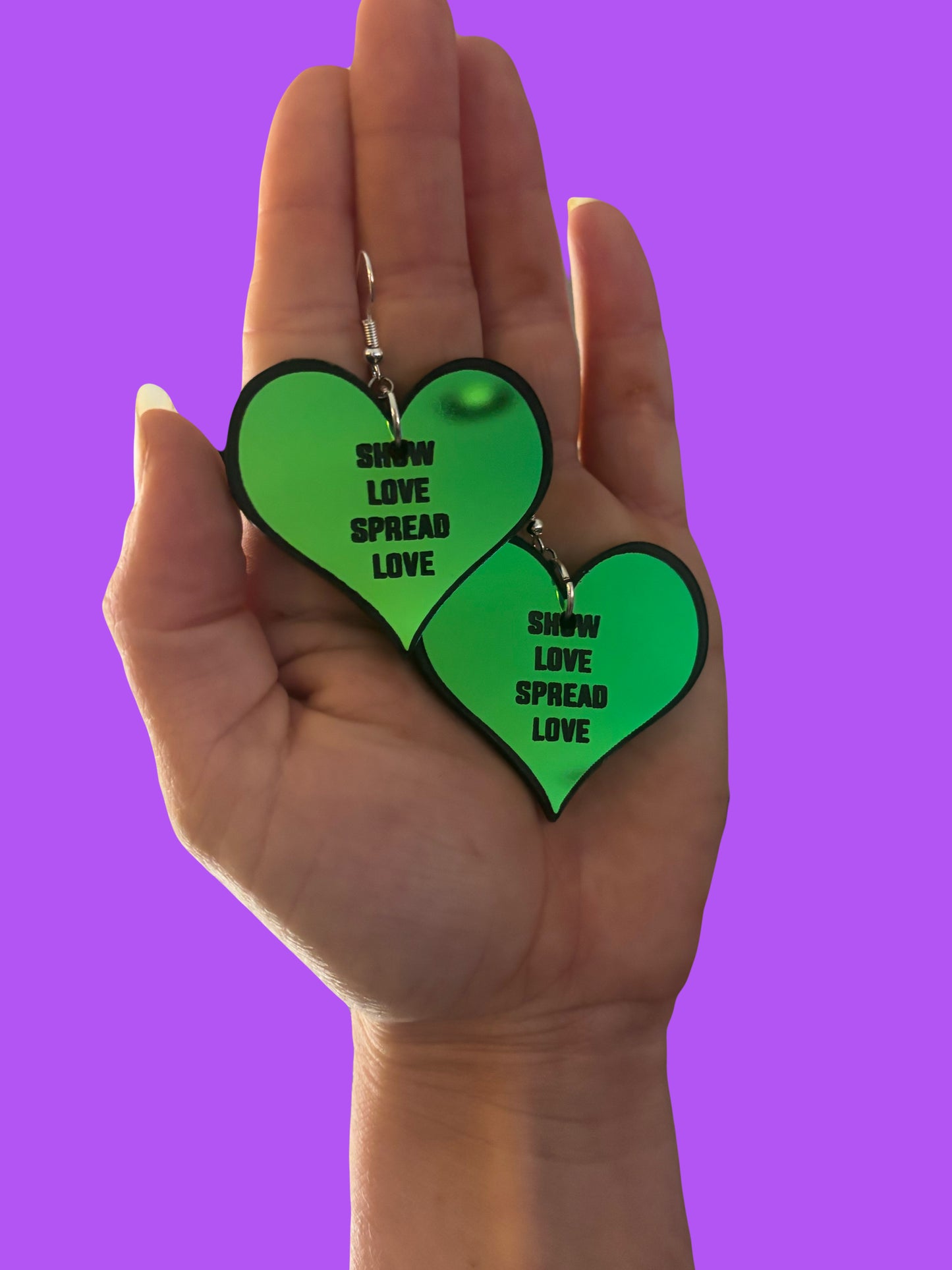 Griz inspired customizable acrylic earrings