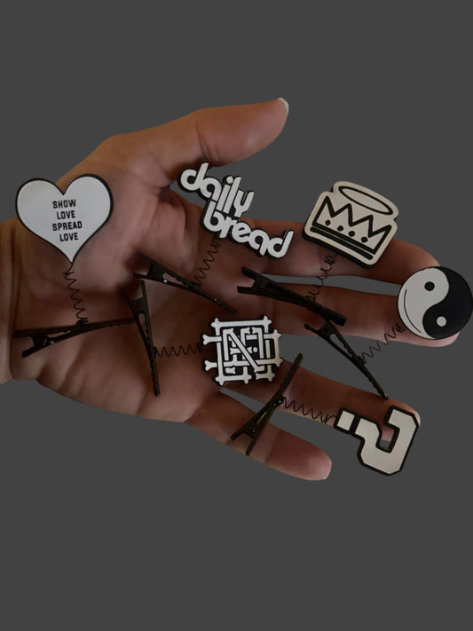 Customizable black and white edm festival inspired sprouts