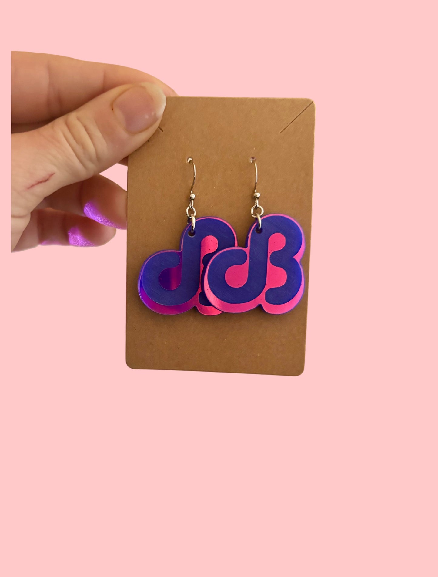 Daily Bread inspired customizable acrylic earrings