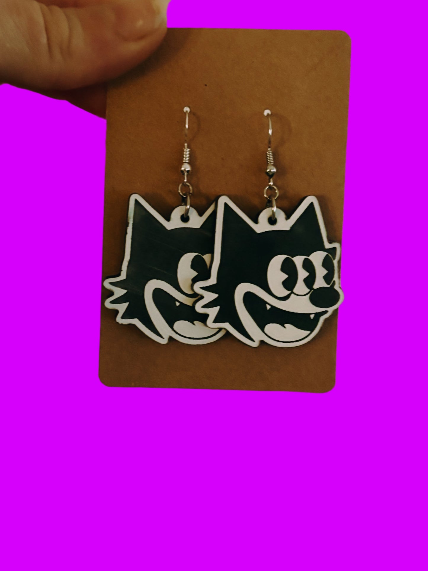 G Jones inspired acrylic earrings