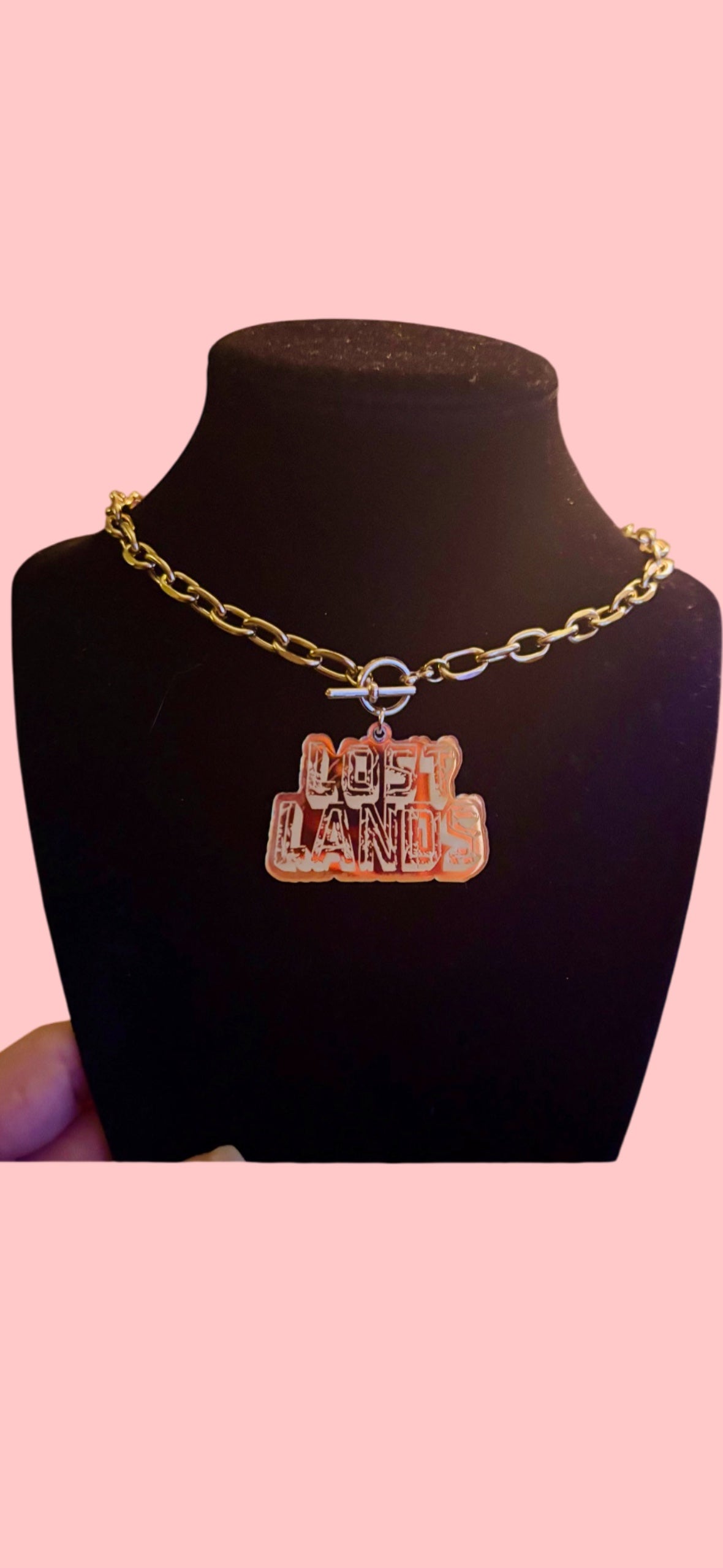 LL insp Tiff & co style necklace