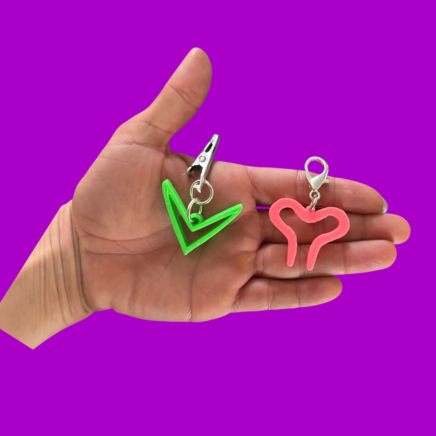 Mr Wobble/Dark Wobble inspired charms