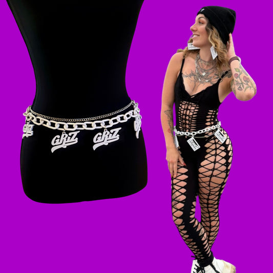 Customizable 3d printed EDM Chain belt