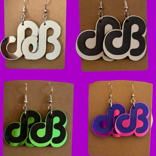 Daily Bread inspired customizable acrylic earrings
