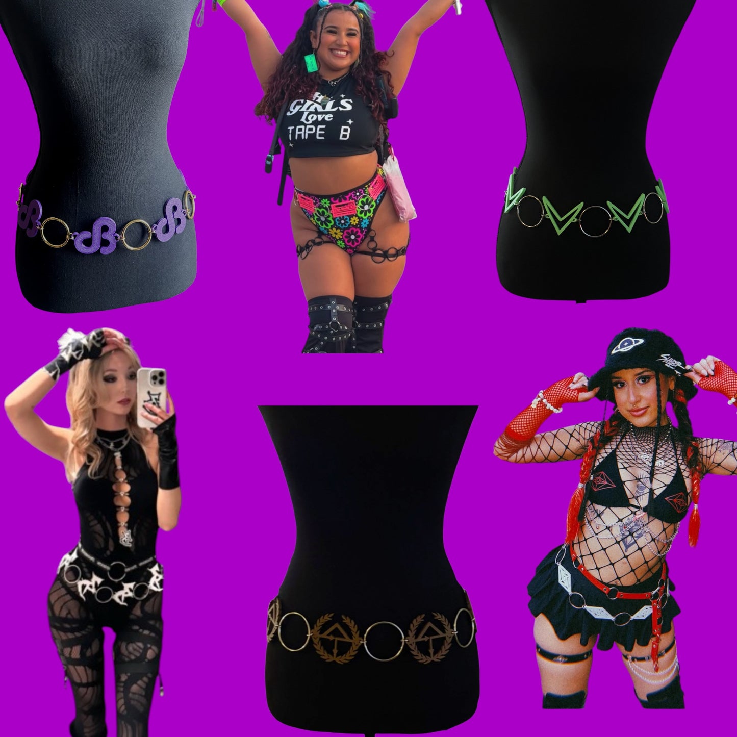 Custom  3d printed ring belt!
