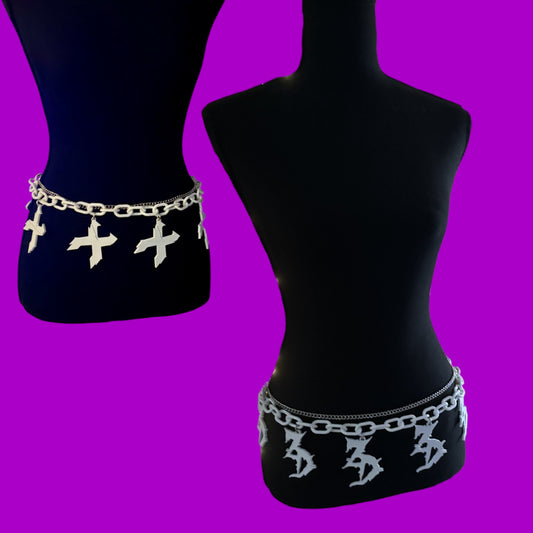 Customizable 3d printed EDM Chain belt