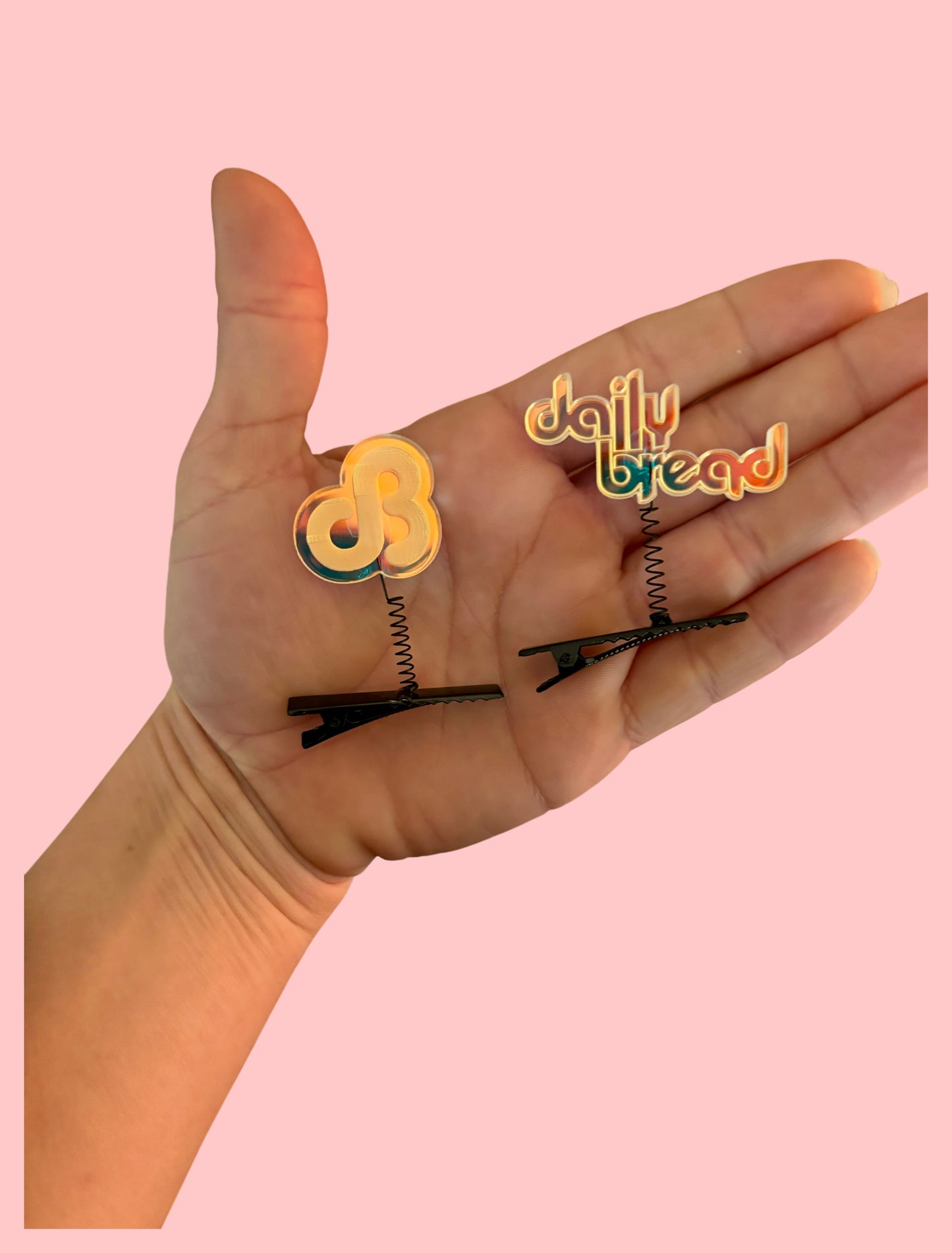 Customizable iridescent edm festival sprouts