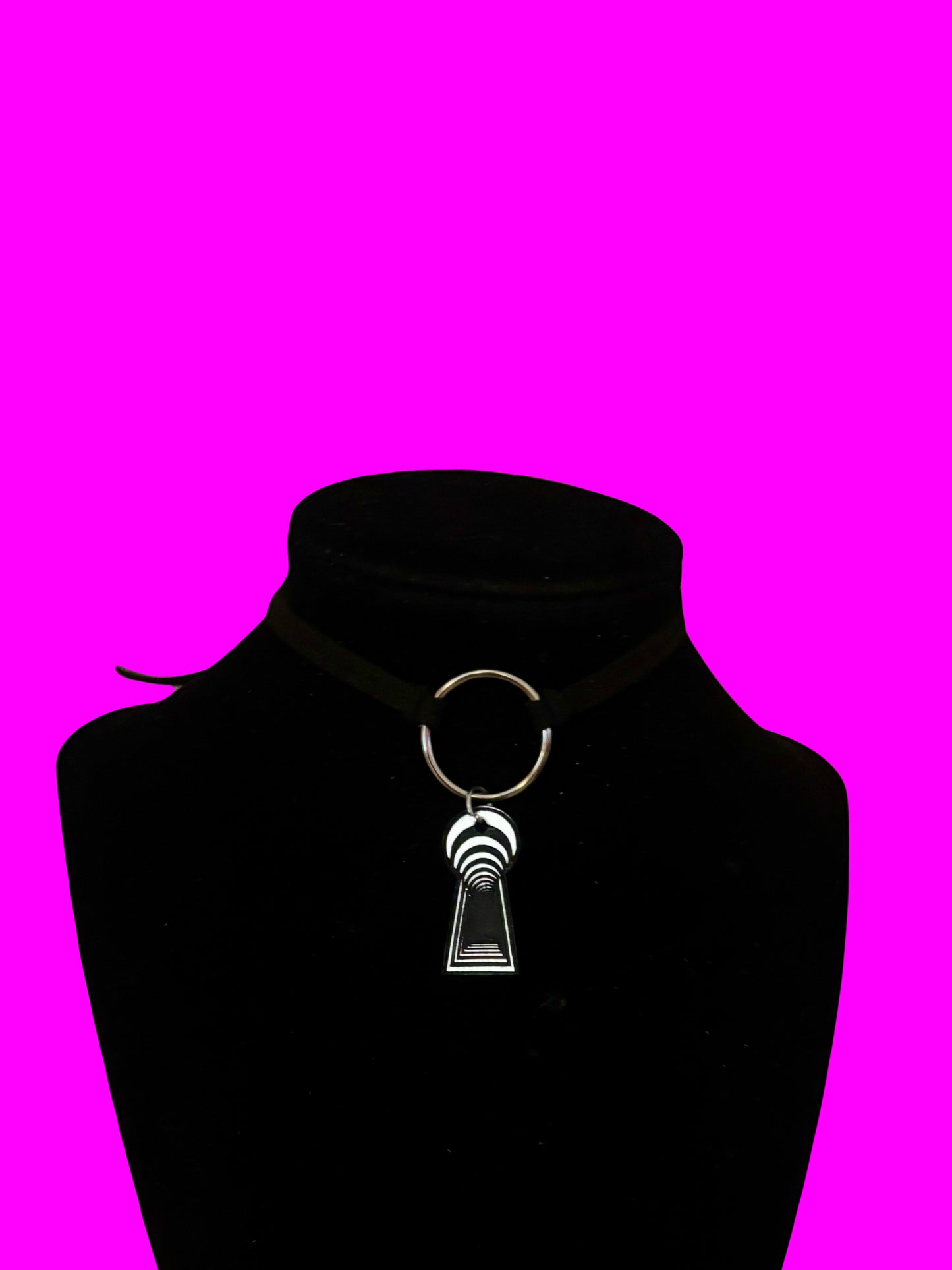 G Jones inspired tie back chokers