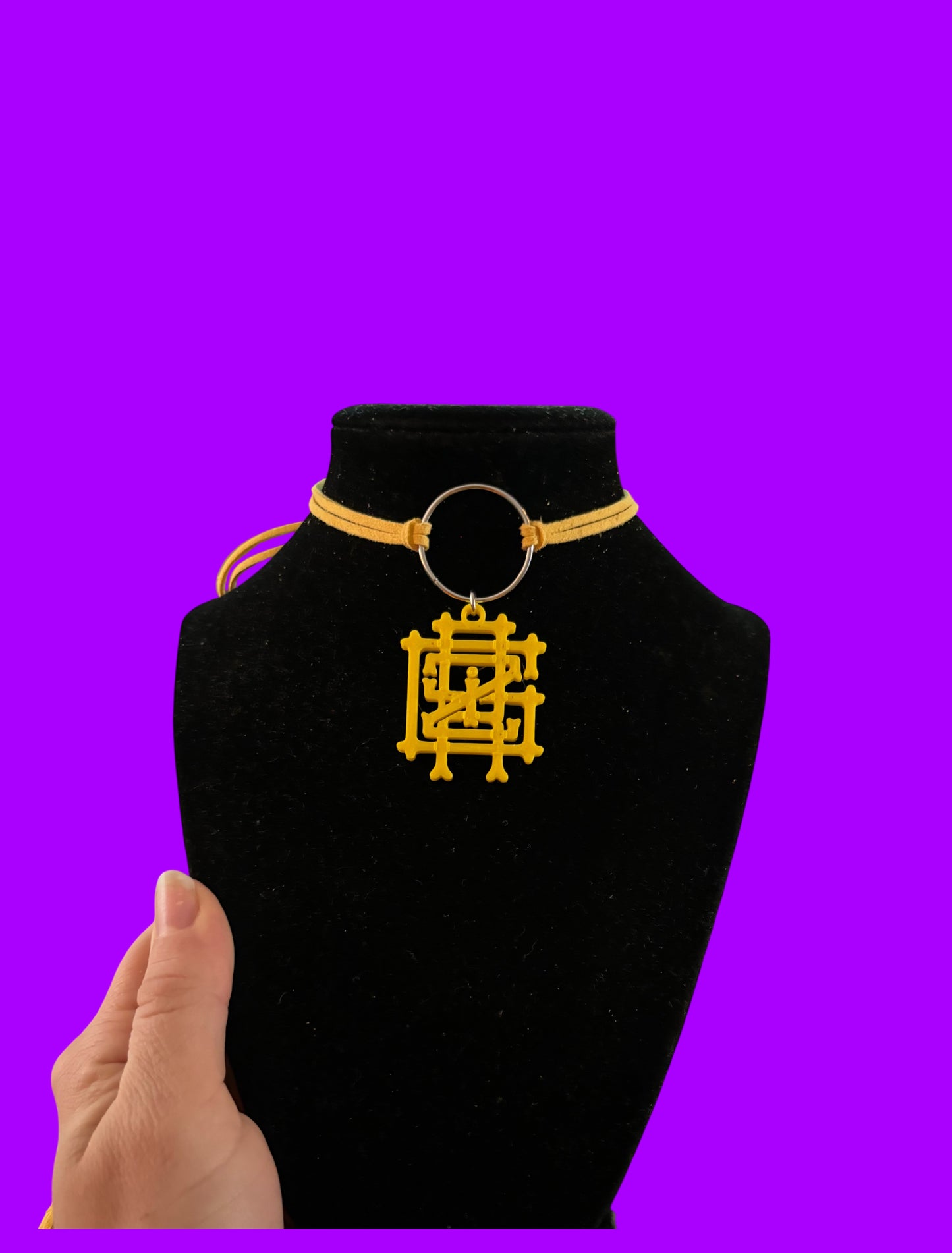 GRIZ inspired tie back choker