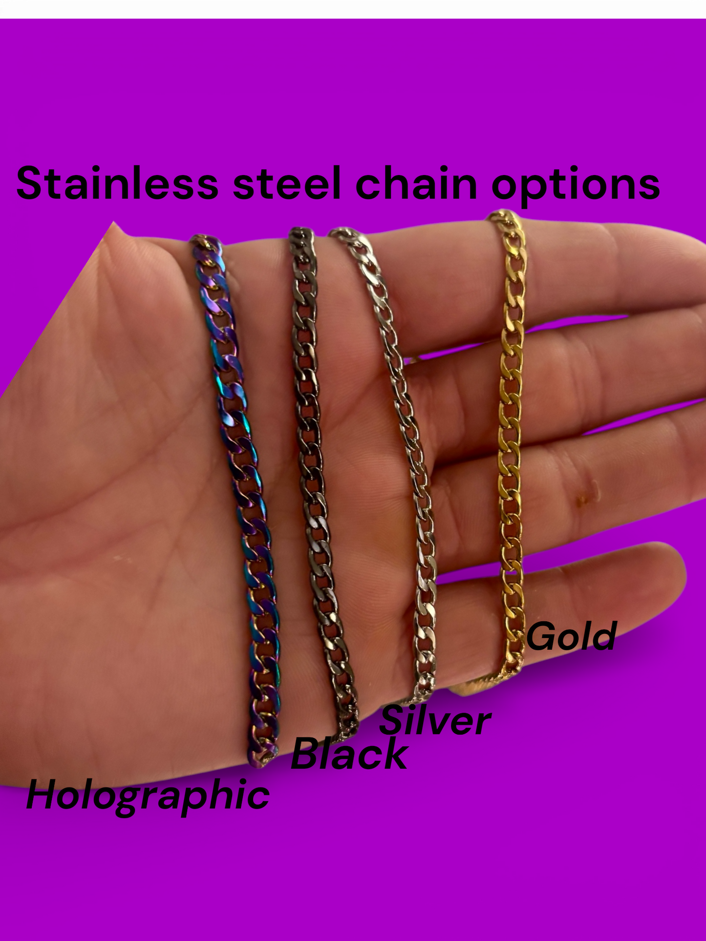 Tape B stainless steel stack