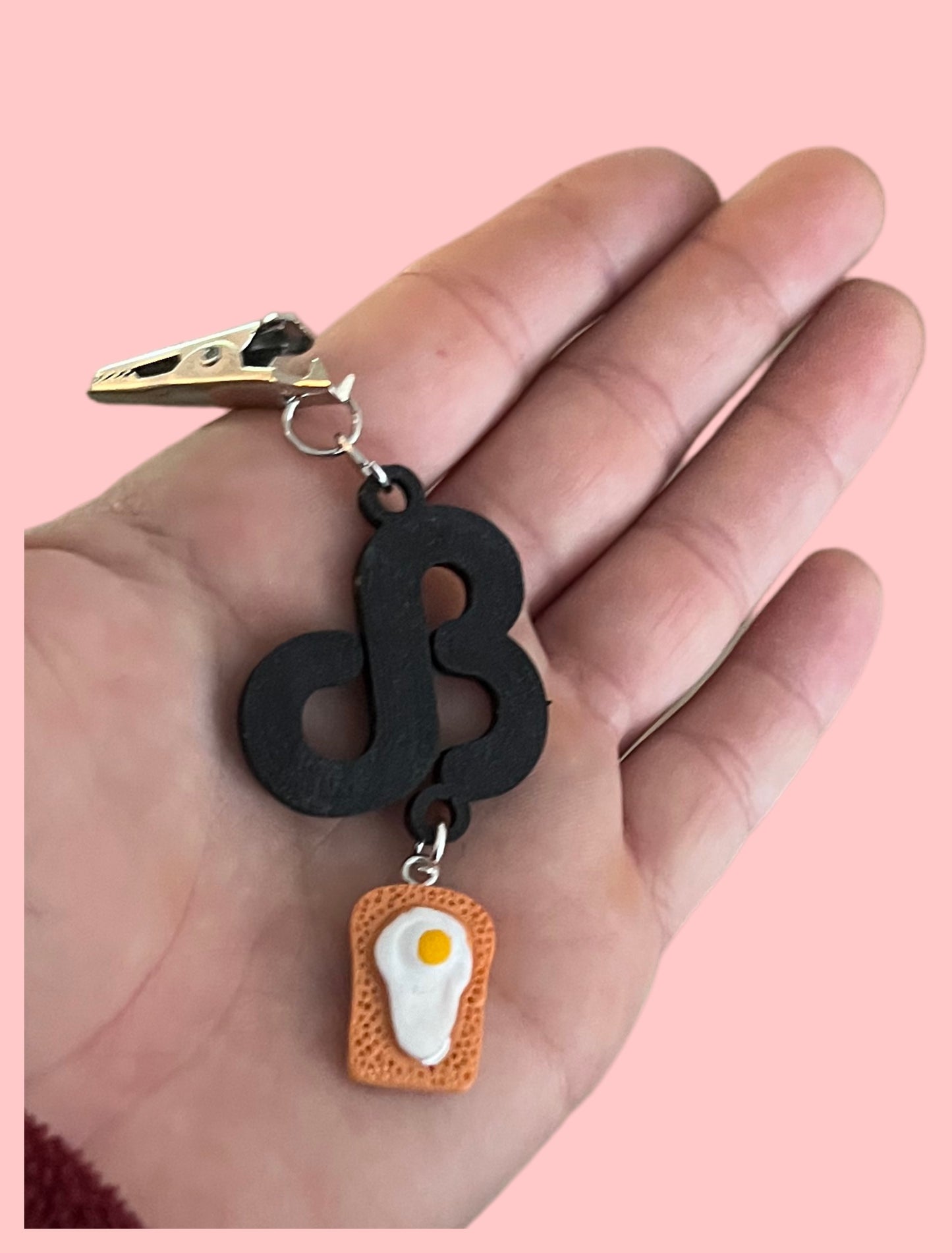 Daily bread inspired hat charms! Clouds and breads!