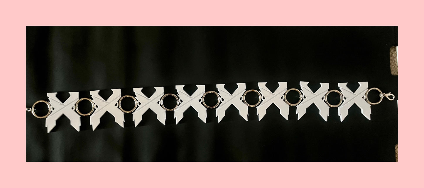 Excision inspired 3d printed metal ring bel