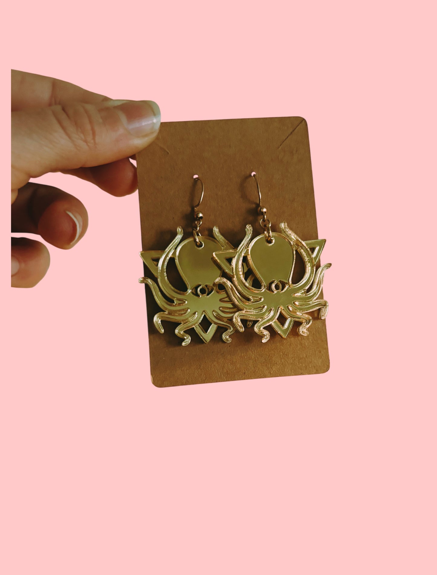 Deep customizable acrylic earrings