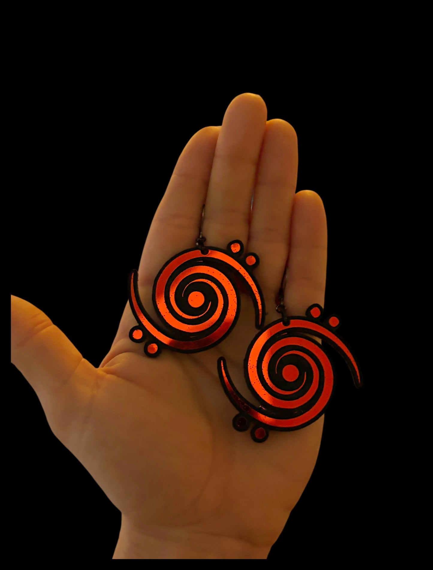 Mersiv insp customizable acrylic earrings