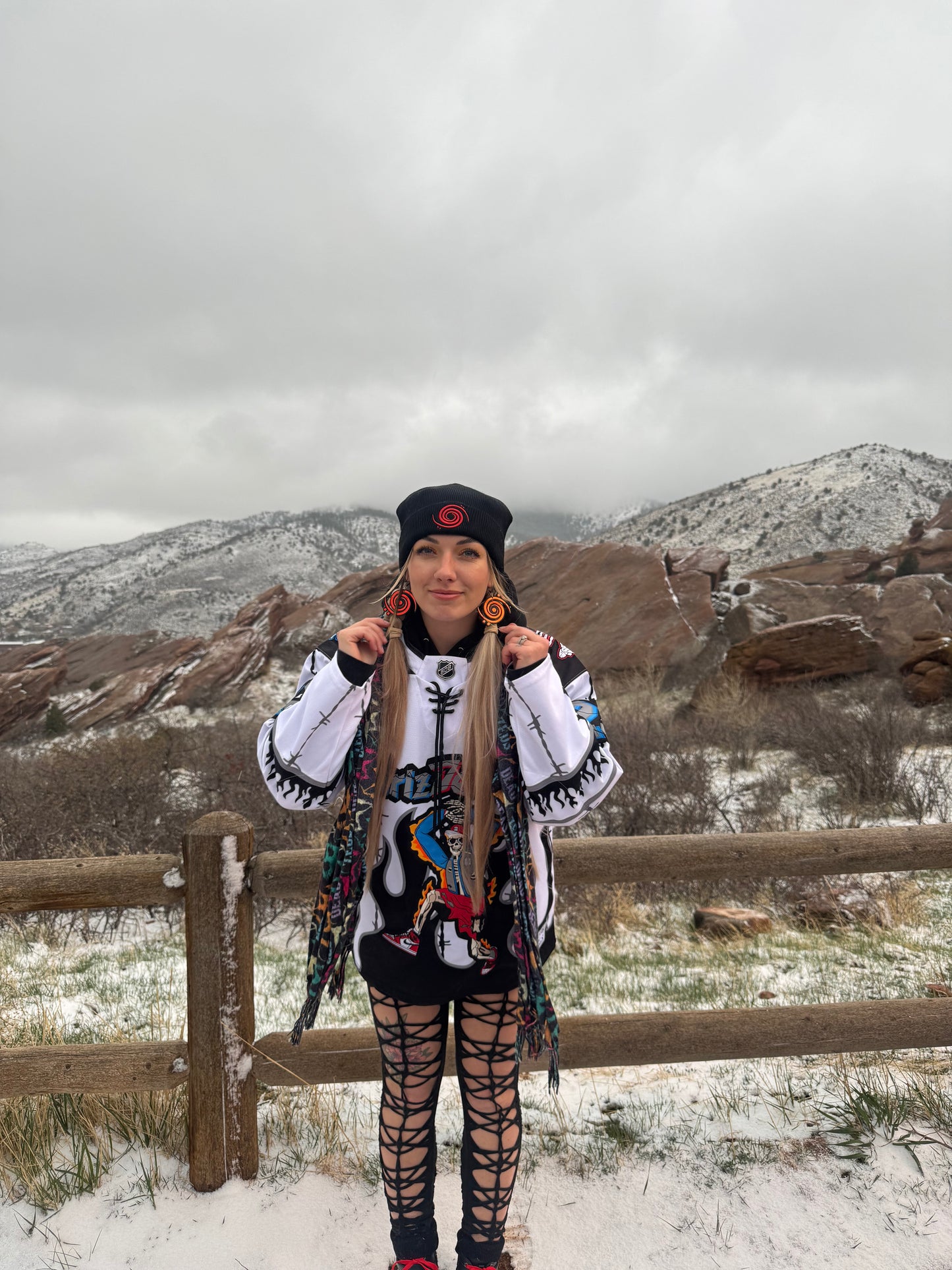 Customizable midnight holographic artist inspired acrylic earrings