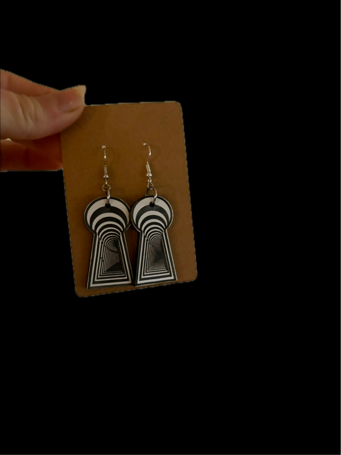 G Jones inspired acrylic earrings