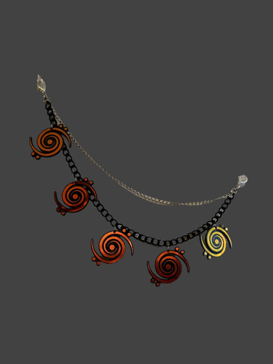 Customizable midnight holographic chain